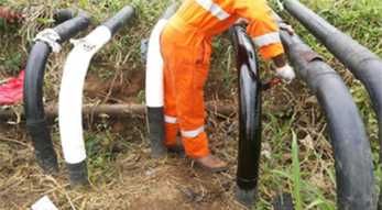 Pipeline coating condition survey and repair works